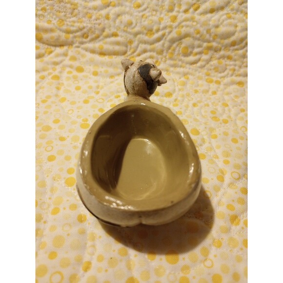 HARMONY KINGDOM MEOW AT THE MOON SERIES SMALL TRINKET CAT BOX BIANCA THE CAT - Picture 5 of 10